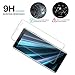 VIKEE Compatible Sony Xperia XZ3 Screen Protector, 3D Full Coverage[Edge to Edge Crash Protection][Scratch-Proof][3D Touch] [Bubble-Free] 9H Hardness Tempered Glass Film for Sony Xperia XZ3