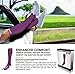 SB SOX Compression Socks for Men & Women (20-30 mmHg) - Best Support Stockings for Travel, Medical, and Sports - Perfect for Everyday Wear (Medium, Purple/White)