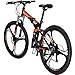 Eurobike Folding Bike TSM G7 Bicycle 27.5Inch Dual Disc Brake Bike (Orange 3-Spoke)thumb 4