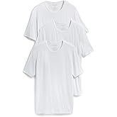 Tommy John Men's Crew Neck Stay-Tucked Undershirt 3-Pack
