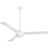 Minka-Aire F833-WH Kewl 52 Inch 3 Blade Ceiling Fan in White Finish