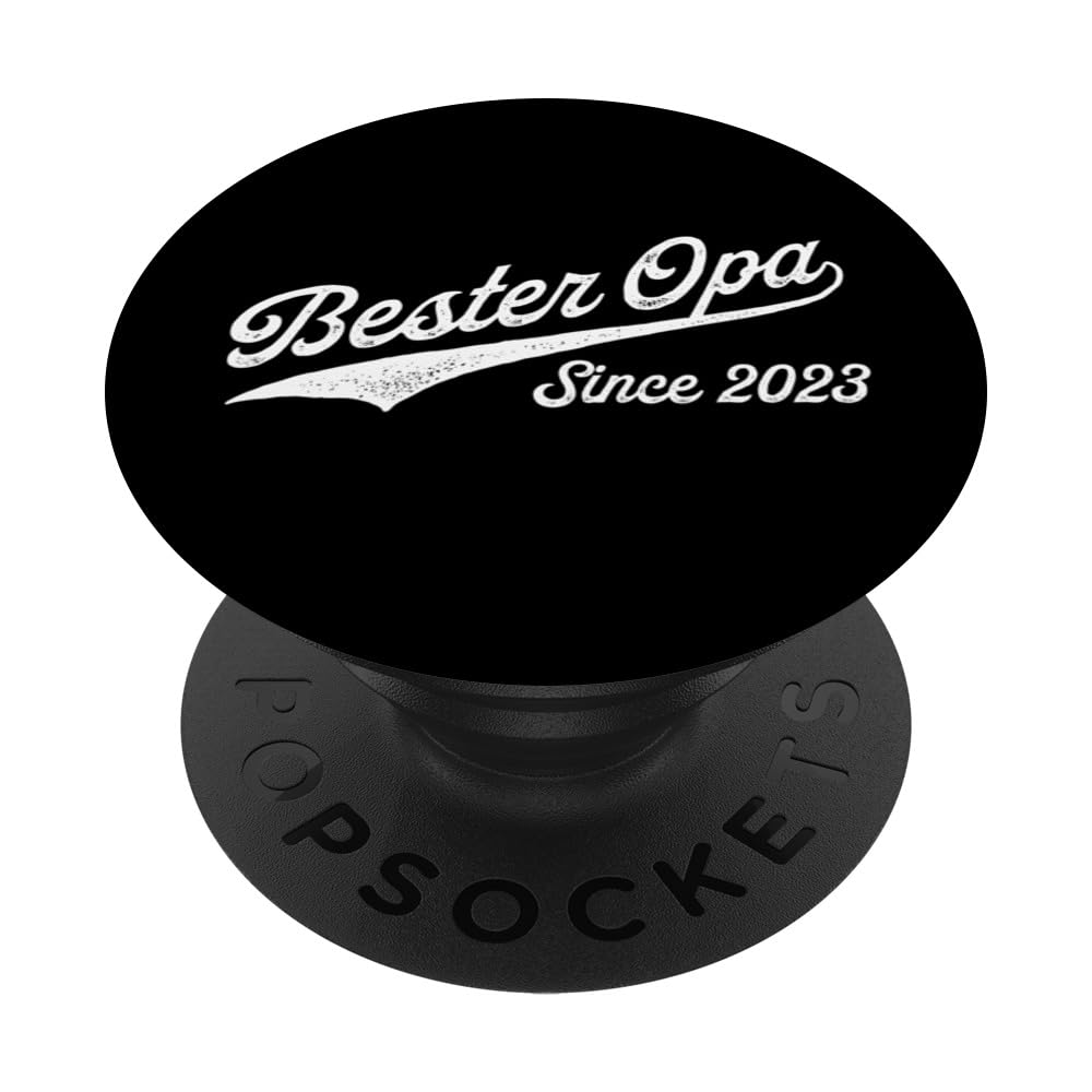 Bester Opa Since 2023 PopSockets Swappable PopGrip