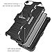 iPhone 7 Plus Case, Kaptron Full Body Protective Rugged Dual Layer Holster Case with Kickstand and Belt Clip for Apple iPhone 7 Plus (Black)