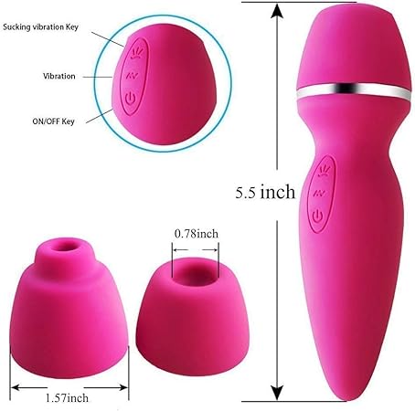 Amazon Co Jp タンバイブレートトイ 防水 9周波数バイブレーション 7サクションワンドマッサージャー マルチスピードワイヤレスクリトリアル吸引おもちゃ 女性用 Health Personal Care