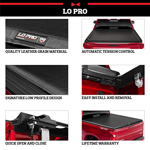 TruXedo Lo Pro Soft Roll Up Truck Bed Tonneau Cover 530601 Fits