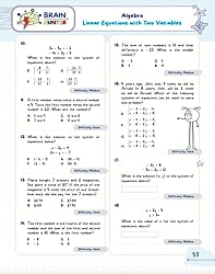Math Practice Workbook Grades 6-8: 1000+ Questions