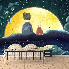 Wall Mural Dream World Removable Wallpaper Wall Sticker for Bedroom Living Room - 66x96 inches