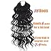14'Wavy Senegalese Twist Free Ends Synthetic Braiding Hair Extensions 35 Roots/Pack 85g Kanekalon Ombre Jumbo Crochet Braids Pre-looped Hair (3 pcs 14 inch, 1b)
