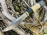 Perkin Handmade Knife Damascus Steel Hunting Knife