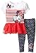 Disney Baby Girls' Minnie Mouse 2 Piece Legging Set, Multi, 6 Months