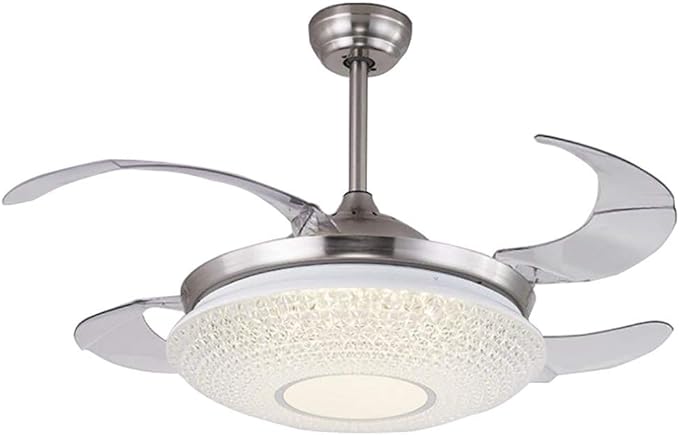 SCH Led Sigilo Ventilador de luz Dormitorio de 42 Pulgadas Comedor Sala