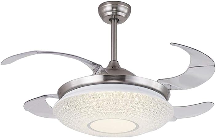 SCH Led Sigilo Ventilador de luz Dormitorio de 42 Pulgadas Comedor Sala