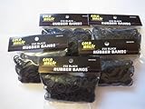 Gold Magic Rubber Bands Black (Pack of 5)
