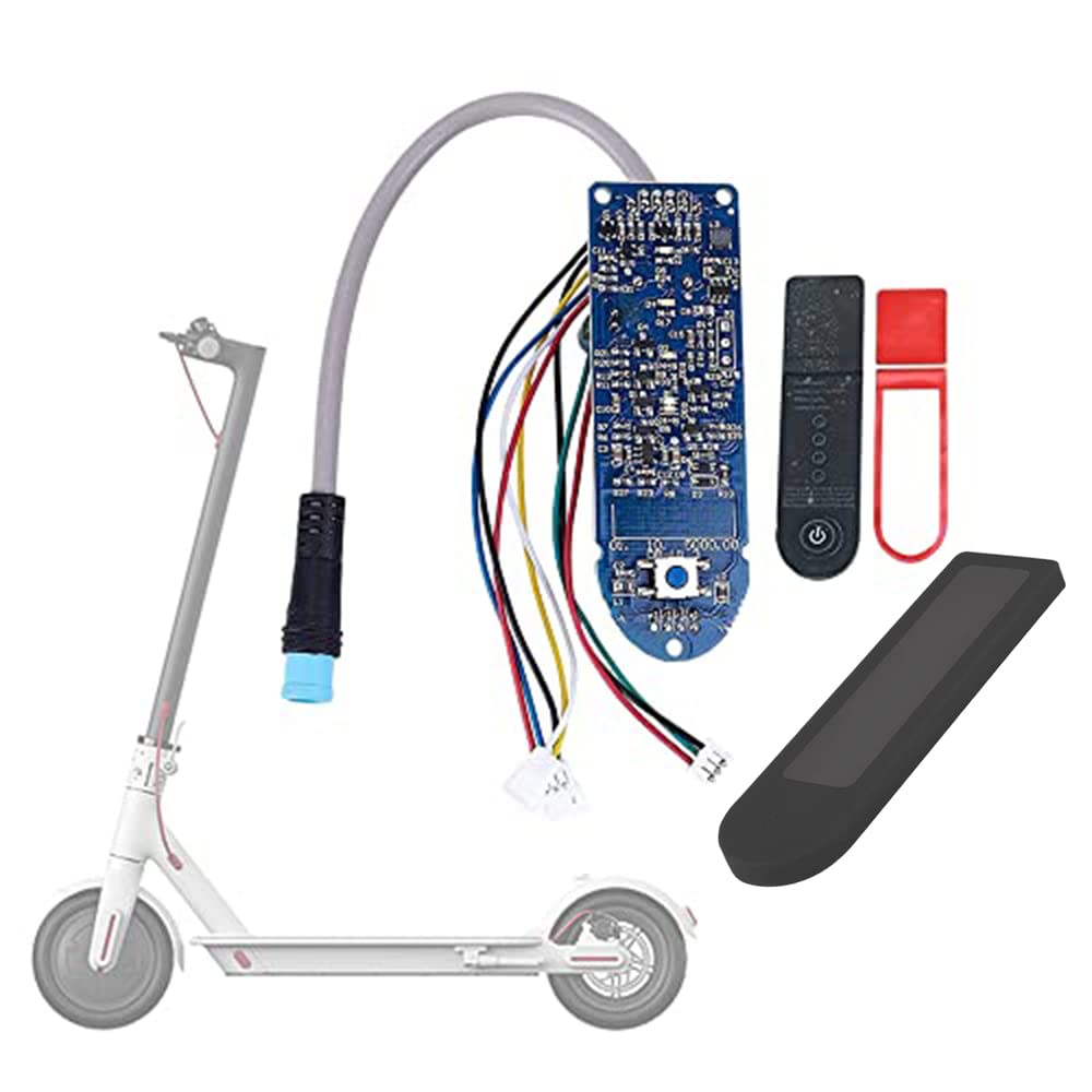 GLDYTIMES Original M365 Scooter Dashboard Replacement for Xiaomi Mi 1S M365 Electric Scooter Circuit Board Contain Screen Cover
