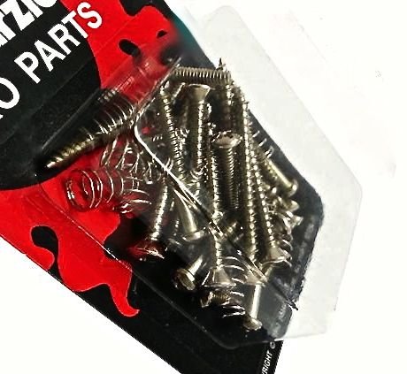 DiMarzio Standard Strat Screw Kit : All Screws to Assemble a Standard Strat