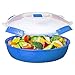 Sistema (8pc) Microwave Cookware & Food Storage Container Set With Locking Lids, Reusable