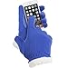 isotoner Women's Smartouch Stretch Fleece Glove with Sherpasoft, Blue Spark, One Size