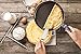 ORIGINAL Crepe Batter Spreader and Spatula Set - Stainless Steel and Wooden Handle - 2 Large Pieces For Crepe Pan Maker Machine