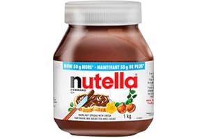 Nutella Hazelnut Spread, 1kg / 35.3 oz each, 2 Count (Total 2kg / 70.6 oz)