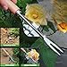 XJunion Hand Weeder Tool,Stainless Manual Weed Puller Bend-Proof, Manual Weed Puller Bend-Proof Premium Gardening Tool,Remove Dandelions, Thistles and Other Weeds