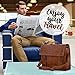 KPL leather Briefcase laptop messenger bag satchel for men and women (Fits 14