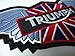 Triumph Silver Wings Jacket Cafe Racer Biker Patch