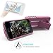 Stalion iPhone 5 5S Belt Clip Case Secure Holster Shell & Kickstand Combo (Fuchsia Pink) 180° Degree Rotating Locking Swivel + Shockproof Protection