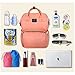 pipi bear Diaper Bag Backpack Travel Large Spacious Tote Shoulder Bag Organizer