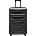 PORSCHE DESIGN 30 inch Expandable Spinner Luggage - Expandable Depth of 1.5" - Hardside Travel Suitcase - Roadster Collection - Black Matte