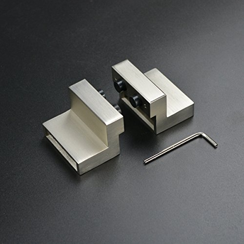 DIYHD 5FT Brushed Nickel Sliding Barn Door Hardware TwoSide Mechanism