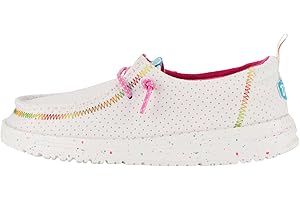 Hey Dude Kids Wendy Perf Neoprene (Little Kid/Big Kid) - Shoes for Kids - Fabric Upper - Memory Foam