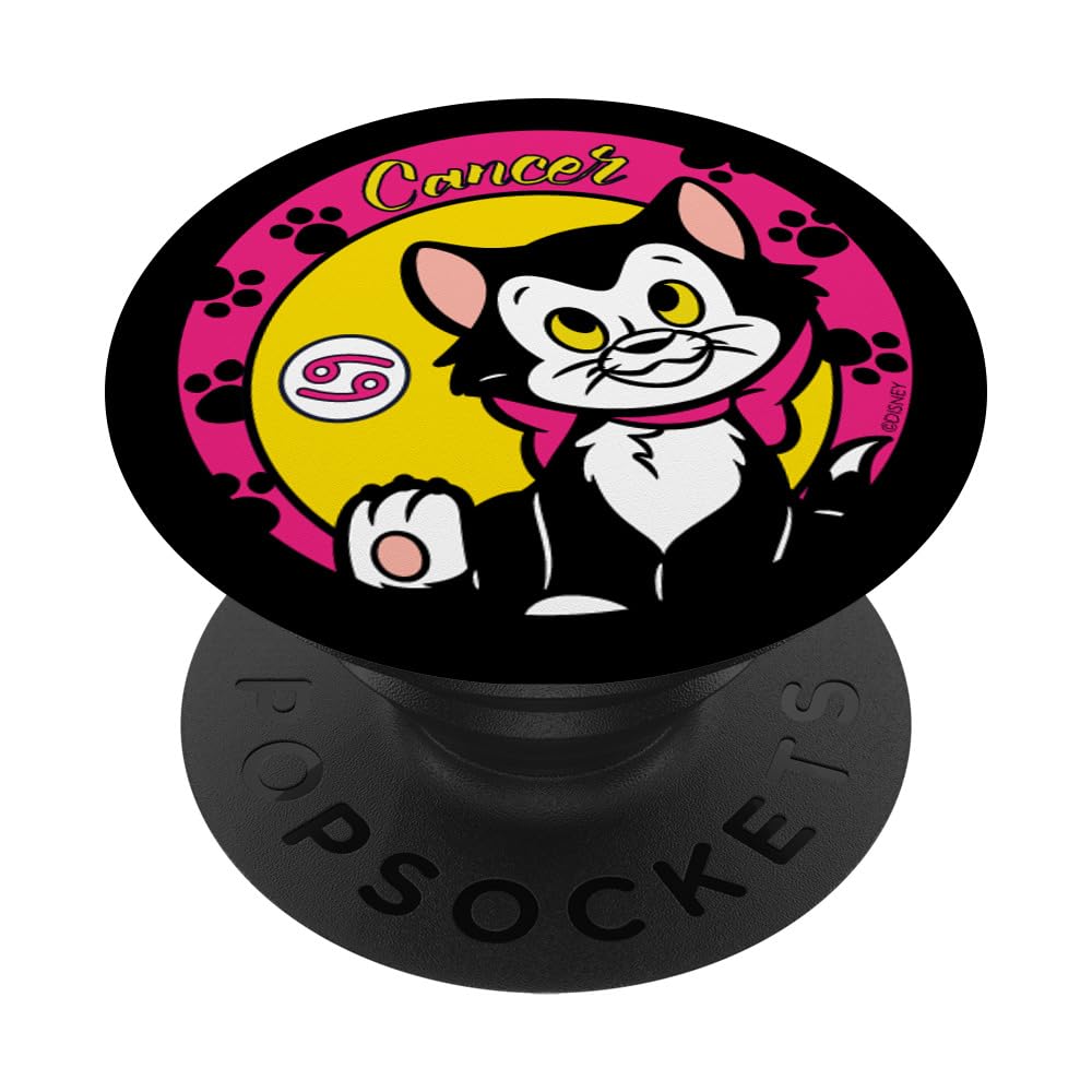 Disney Pinocchio Figaro Cancer Zodiac PopSockets Swappable PopGrip
