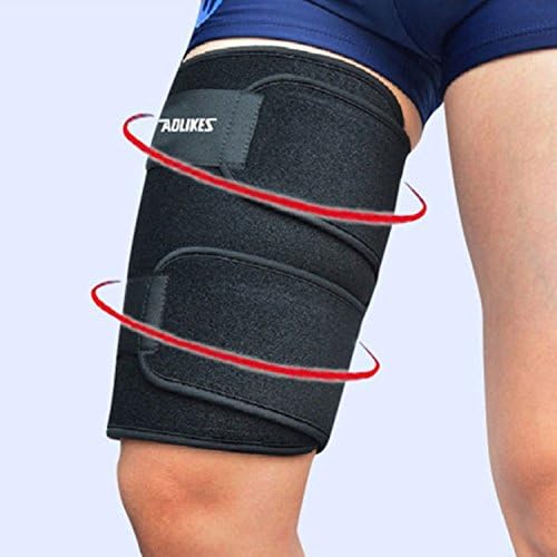 Leg Sleeve Support Brace Knee Pads Stretch Thigh Skin Protector Suitable For Muscle Injury Prevention And Reduce Recurrence.