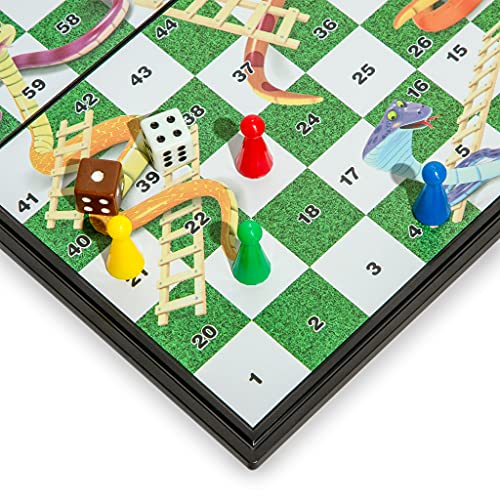 Snakes and Ladders Board Game Set 9.6 Inches Pricepulse