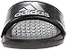 adidas Performance Voloomix XJ Slide Sandal,Black/Silver/Black,3 M US Little Kid