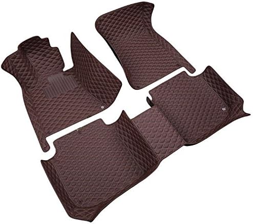 TotalLiner 3D Custom Fit All Weather Waterproof Luxury Floor Mat for Mercedes-Benz GLE 350 400 550 (2015-2017 Mercedes-Benz GLE 350 400 550, Brown)