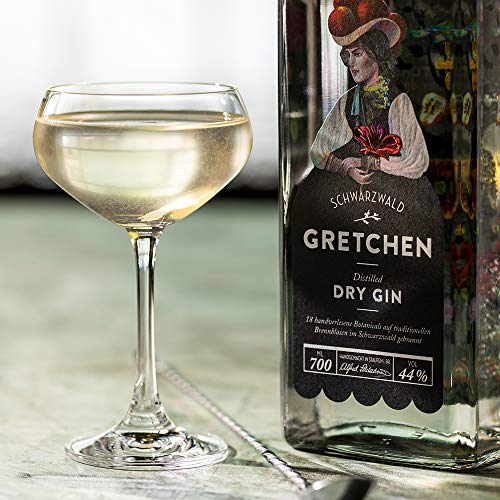 GRETCHEN Distilled Dry Gin, harmonischer Schwarzwald Gin der Hausbrennerei Schladerer, natürlich herb und fruchtig frisch mit feinen Quittennoten (1 x 0.7l) – Bild 5