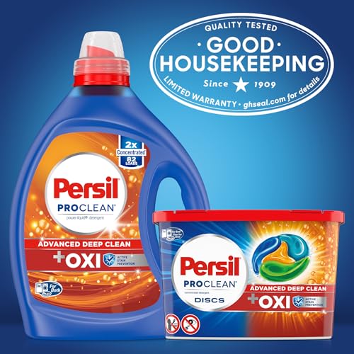 Persil Laundry Detergent Liquid, OXI Power Technology, High Efficiency