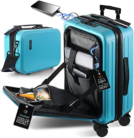 Carryon Luggage 22 X 14 X Airline Approved Hardside Carry On