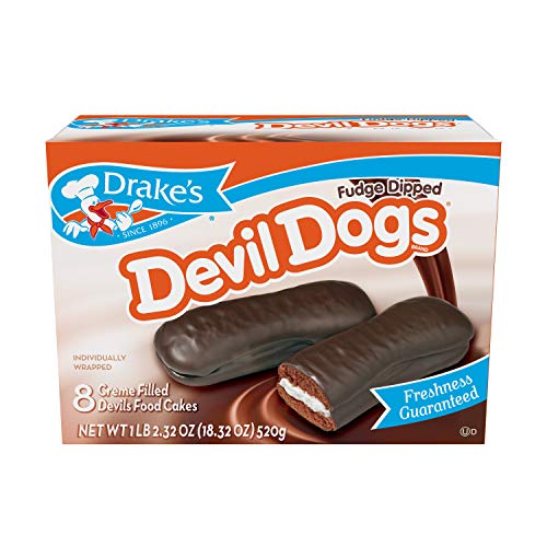 Drake's Fudge Dipped Devil Dogs, 24 Count