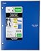 Five Star 2-Pocket Folder, 4 Pack, Plastic Folder with Stay-Put Tabs and Prong Fasteners, Fits 3-Ring Binder, Holds 8-1/2