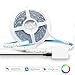 Smart LED Strip Lights, LUMIMAN WiFi RGBW 1400 Lumens, Remote Control Kit 16.4ft 150leds 5050 Waterproof IP65, Work with Apple siri Shortcuts, Compatible with Alexa and Google Assistant