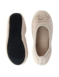 Isotoner para mujer Microterry Ada bailarina