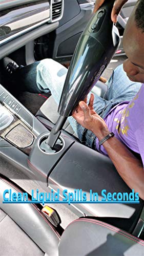 Jarvis Cordless Vacuum, Portable Handheld Vacuum Cleaner Wet + Dry use | Kitchen Car Garage Basement