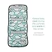Car Seat Cooler for Baby Strollers, Carseats, Baby Carriers. Effortlessly Keep Baby Cool in Summer. This Cooling Pad Easily Attaches to Infant Car Seats, Strollers, or use as a Backpack. Grey Large