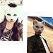Halloween Fox Mask Cosplay Costume Half Face Animal headgear Caps Furry Party Performance Accessory