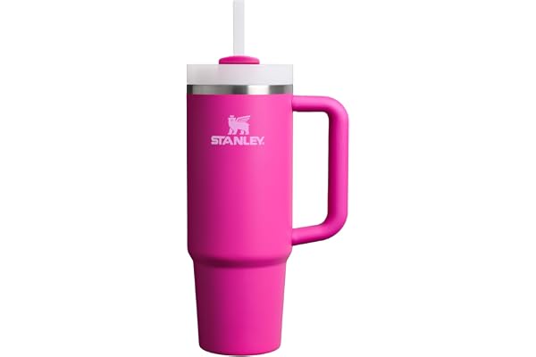 STANLEY Quencher H2.0 Tumbler with Handle and Straw 30 oz | Flowstate 3-Position Lid | Cup Holder Compatible for Travel | Ins