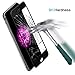 TURATA iPhone 8 7 6S 6 Screen Protector 0.3MM 9H 3D Full Coverage Tempered Glass Screen Cover with Bubble Free Anti-Fingerprint and Oil Stain for iPhone 8 7 6S 6 (Black)