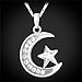 Statement Islamic Jewelry Platinum Plated 
