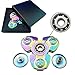 JINYAO Fidget Spinner Toy Relieve Stress High Speed Focus Toy for Killing Time (Rainbow-B)